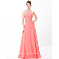 Grace Karin Womens Halter Formal Long Melancia Chiffon Prom Dress Venda CL6028